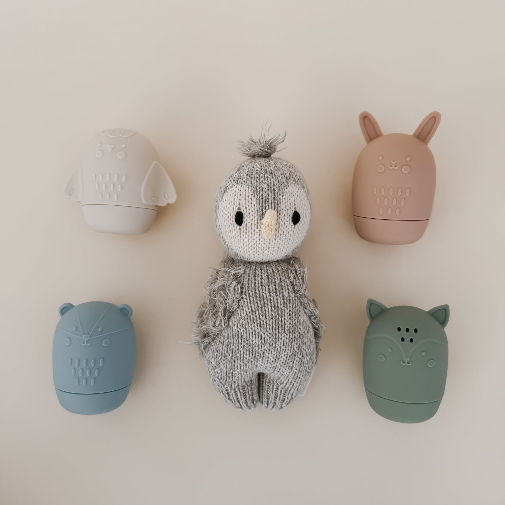noüka Animal Bath Toys Woodland Collection - Woodland (Sold in Case of 2, Qty of 1=2 products)