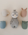 noüka Animal Bath Toys Woodland Collection - Woodland (Sold in Case of 2, Qty of 1=2 products)