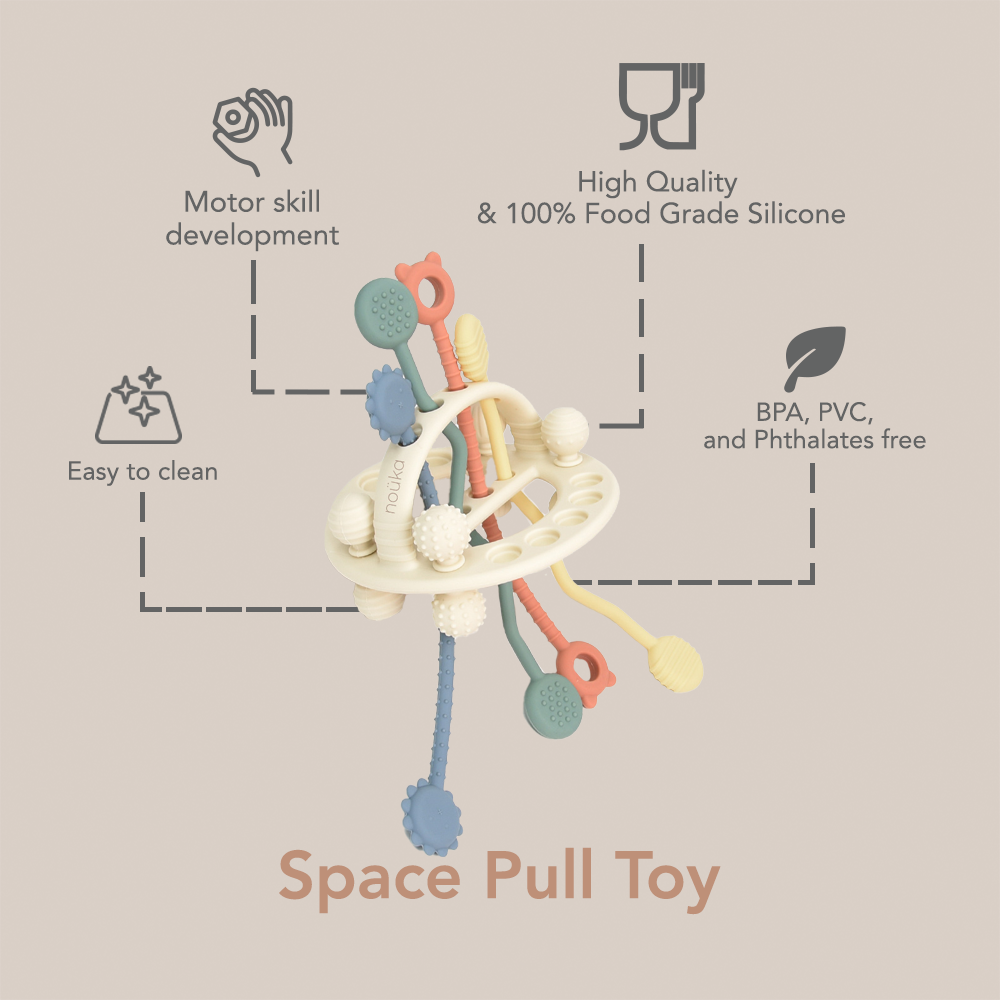 noüka Space Pull Toy - Fall Winds (Sold in Case of 2, Qty of 1=2 products)