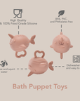 noüka Bath Puppet Toys - Water Dreams (Sold in Case of 2, Qty of 1=2 products)