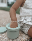 noüka Spill-Proof Snack Cup - Deep Moon (Min. of 2 PK, Multiples of 2 PK)