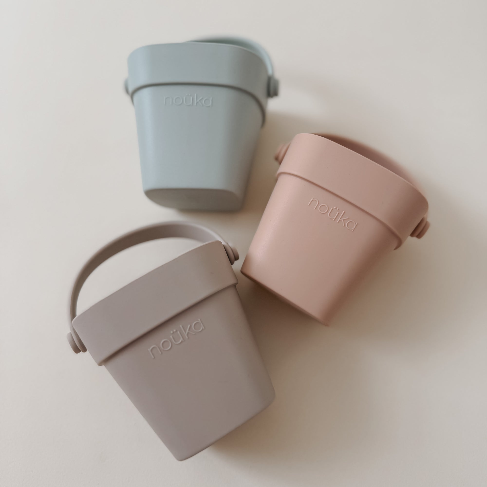 noüka Tiny Bath Buckets - Sunset (Min. of 2 PK, Multiples of 2 PK)