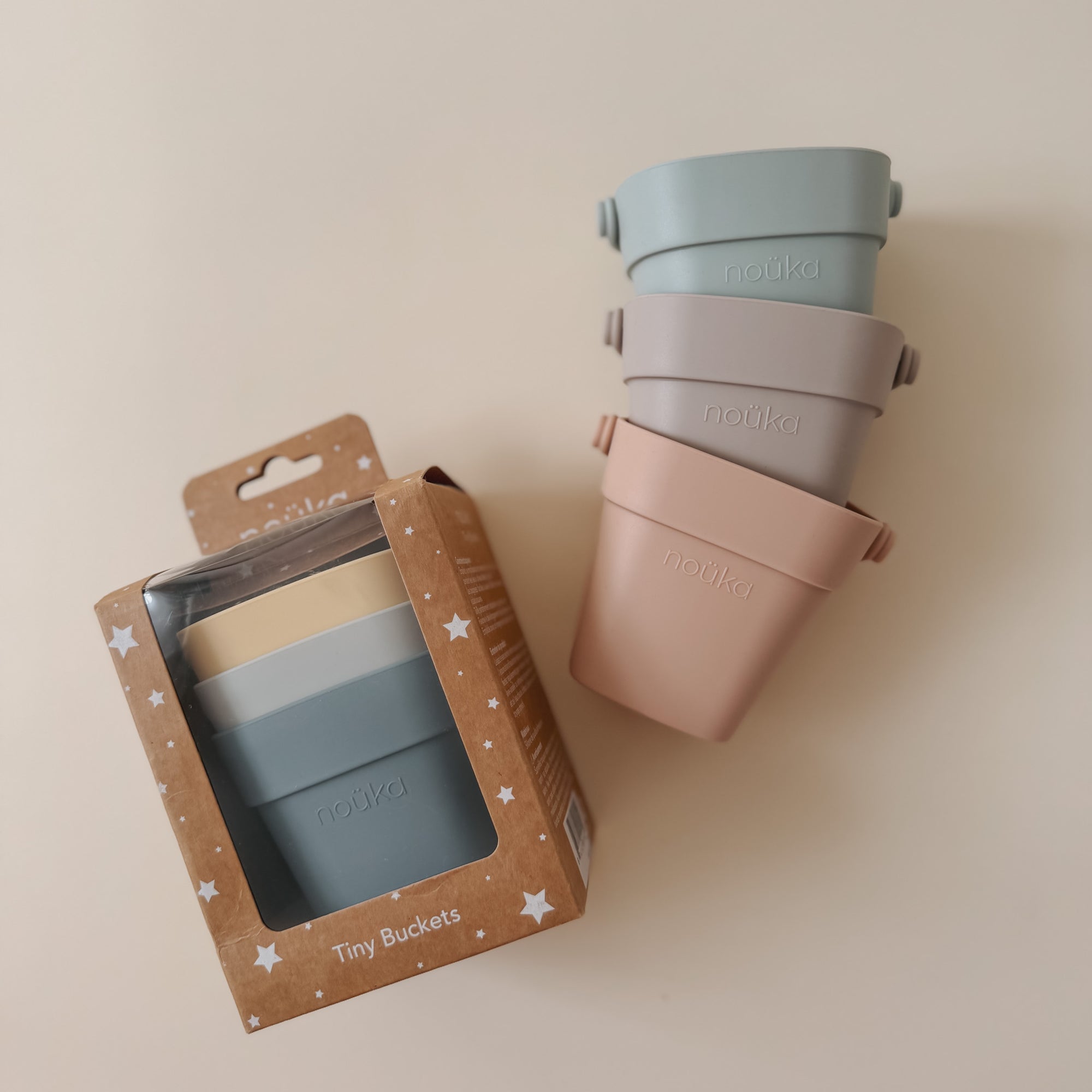 noüka Tiny Bath Buckets - Rising Sun (Min. of 2 PK, Multiples of 2 PK)