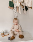 günamüna Fleece Jumpsuit Blush (Min. of 2, multiples of 2)