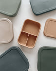 noüka Small Silicone Sealed Snack Box - Dust (Min. of 2 PK, Multiples of 2 PK)