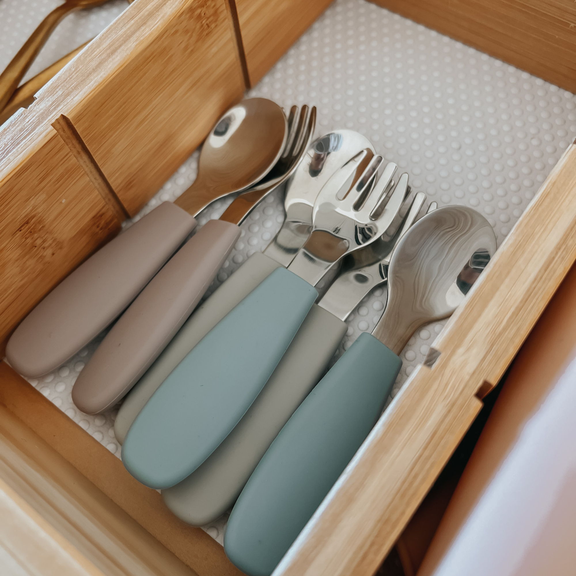 noüka Toddler Cutlery Set - Leaf (Min. of 2 PK, Multiples of 2 PK)