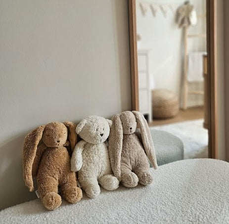Moonie Organic Humming Bunny With Lamp - Polar (Min. of 2 PK, multiples of 2 PK)