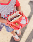 Re-Play Divided Plate- Navy (Min. of 2 PK, Multiples of 2 PK)