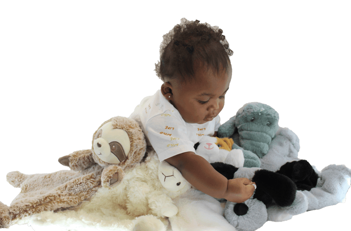 Baby Paper Lamb Crinkle Cuddler (Min. of 6, multiples of 6)