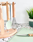 Kiddikutter Silicone Cutting Board - Sage (Min. of 2 PK, multiples of 2 PK)