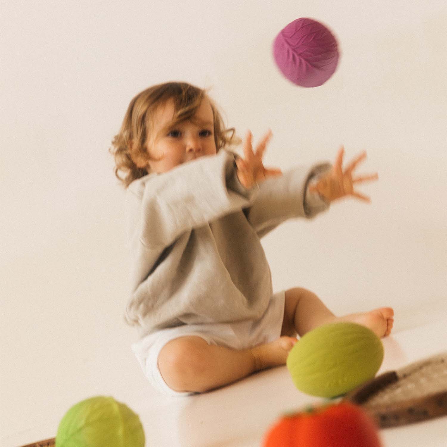 Oli & Carol Purple Cabbage Baby Ball (Min. of 2 PK, multiples of 2 PK)