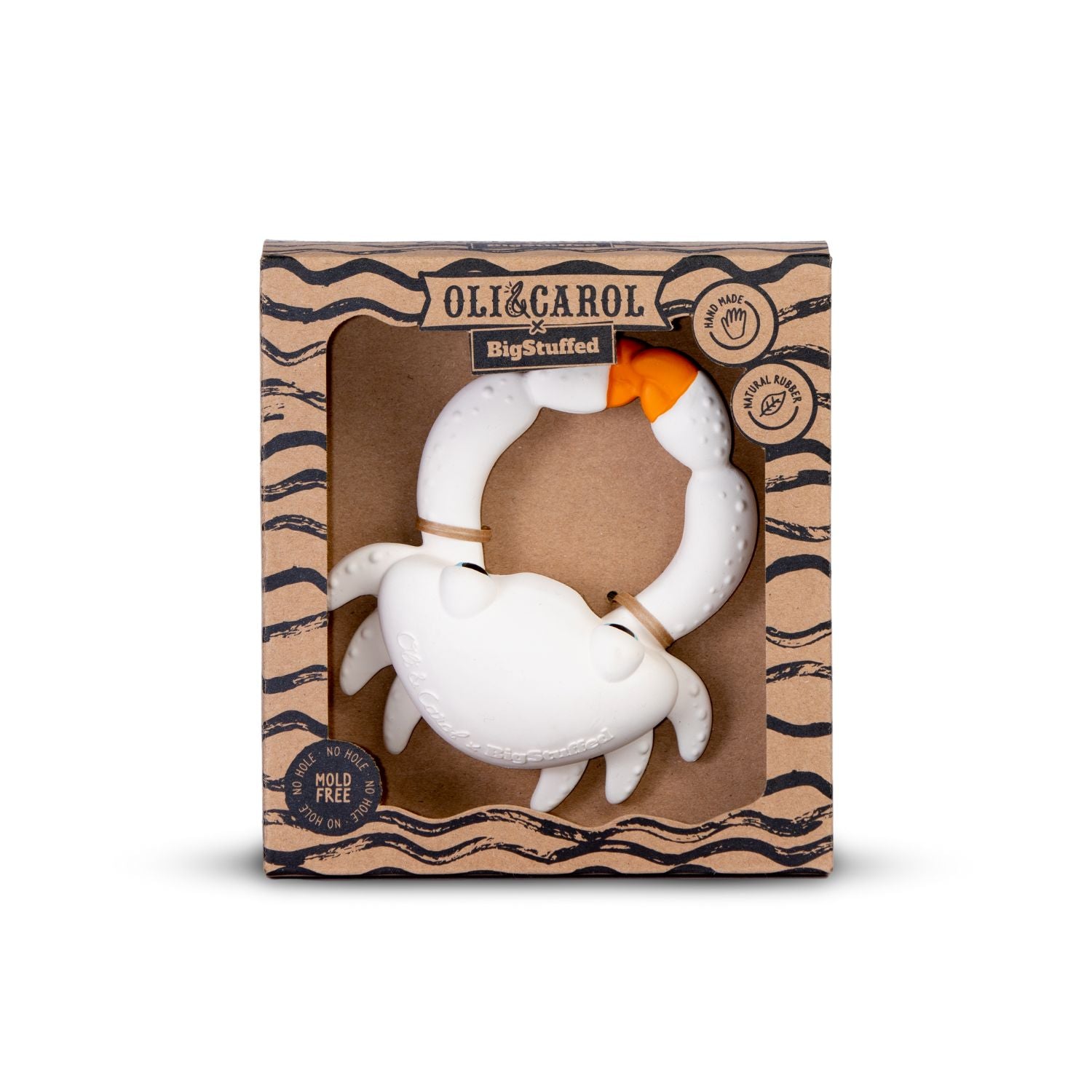 Oli & Carol Sharon the Crab Bath Toy By BigStuffed (Min. of 2 PK, multiples of 2 PK)