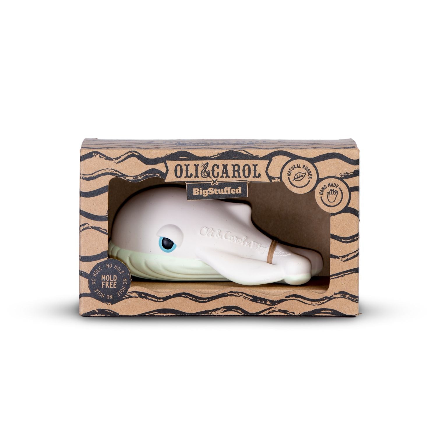 Oli & Carol Walter the Whale Bath Toy By BigStuffed (Min. of 2 PK, multiples of 2 PK)