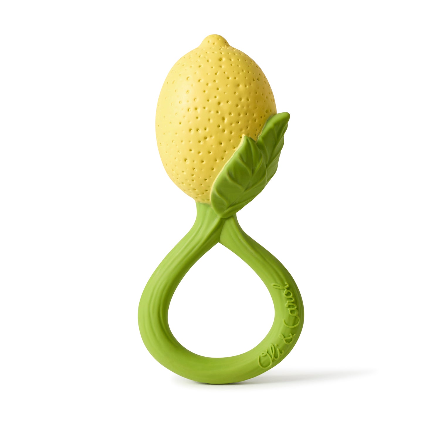 Oli & Carol Lemon Rattle Toy (Min. of 2 PK, multiples of 2 PK)
