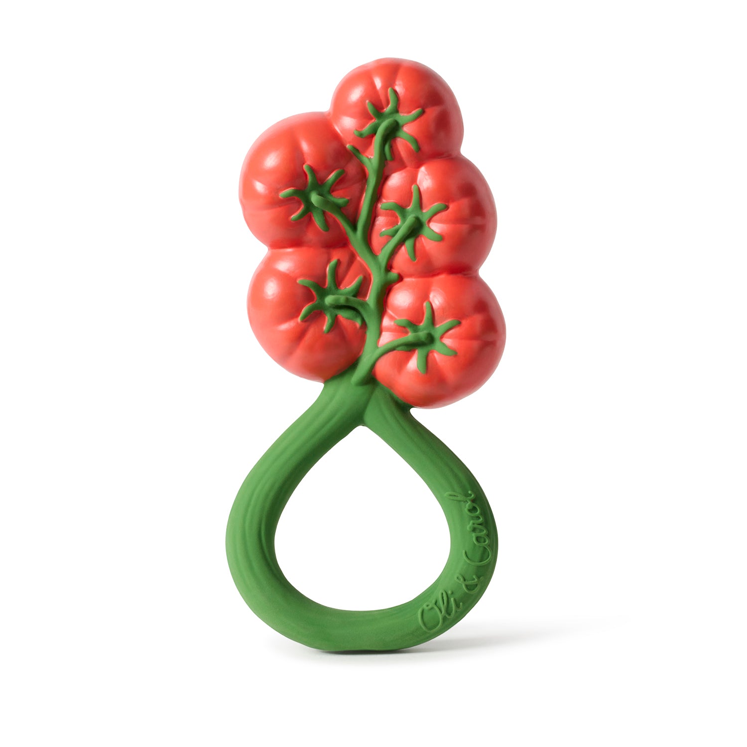 Oli & Carol Tomato Rattle Toy (Min. of 2 PK, multiples of 2 PK)