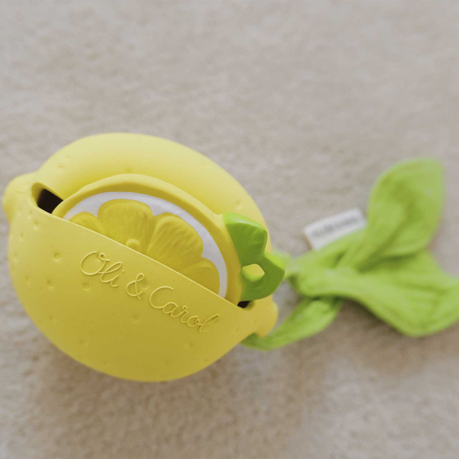 Oli & Carol Lou the Lemon Pacifier Case (Min. of 2 PK, multiples of 2 PK)
