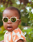 Ki ET LA Lion Sunglasses - Vanilla (Min. of 2 PK, multiples of 2 PK)