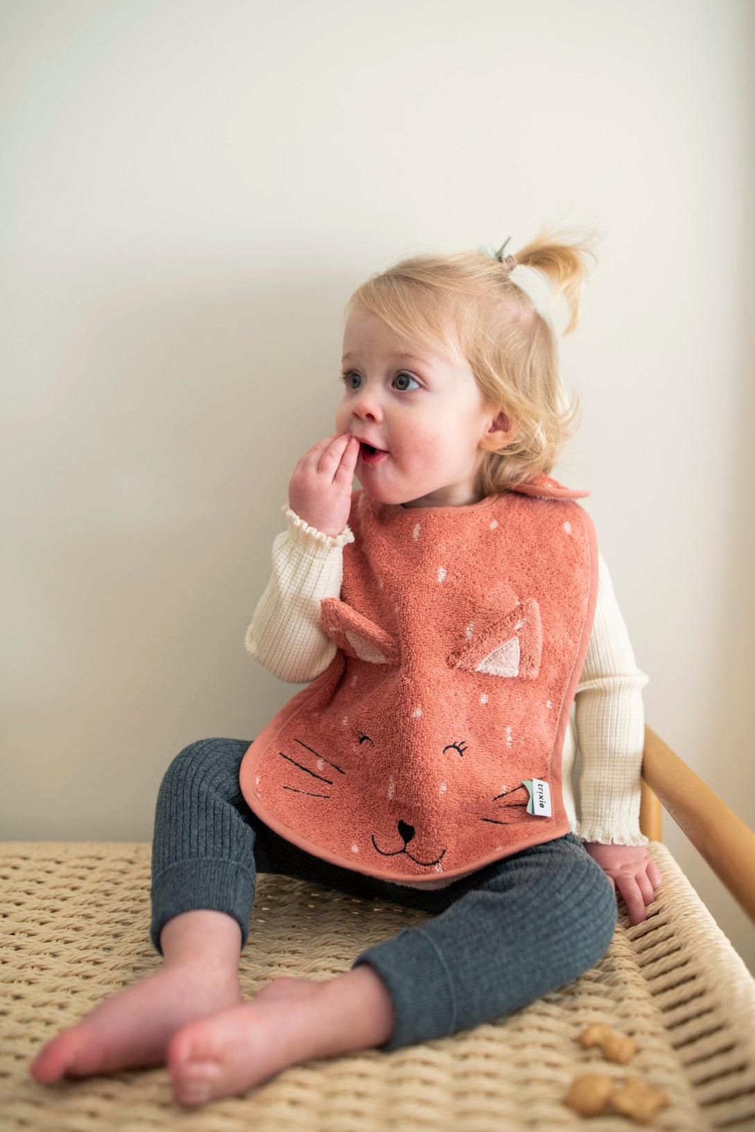 Trixie Bib - Mr. Cat (Min. of 3 PK, multiples of 3 PK)