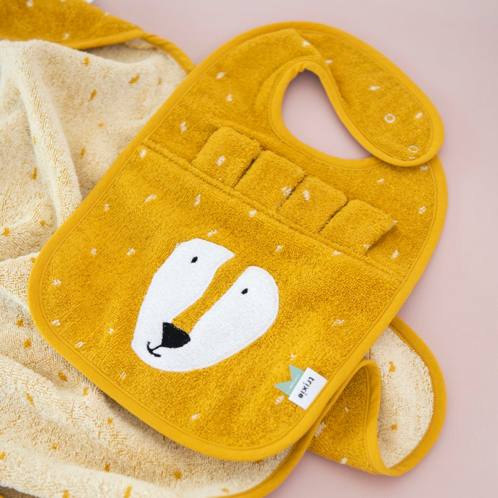 Trixie Bib - Mr. Lion (Min. of 3 PK, multiples of 3 PK)