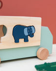 Trixie Wooden animal truck (Min. of 3 PK, multiples of 3 PK)