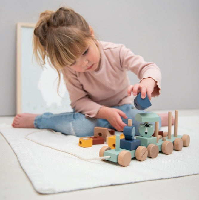 Trixie Wooden animal train (Min. of 2 PK, multiples of 2 PK)