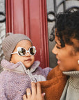 Ki ET LA Ourson Sunglasses - White Elysee (Min. of 2 PK, multiples of 2 PK)