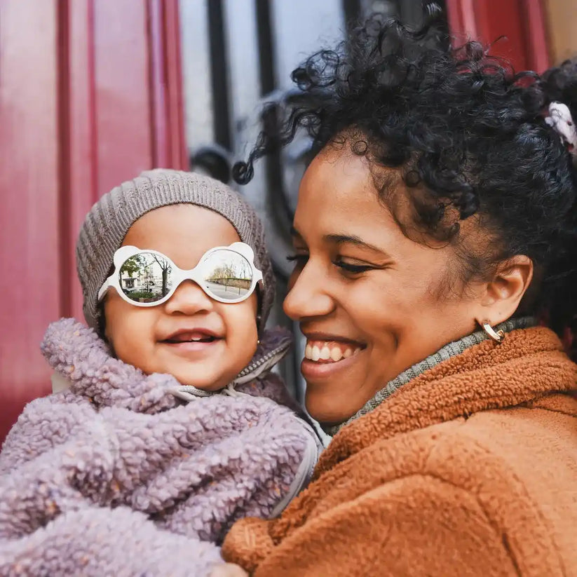 Ki ET LA Ourson Sunglasses - White Elysee (Min. of 2 PK, multiples of 2 PK)