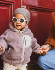 Ki ET LA Ourson Sunglasses - White Elysee (Min. of 2 PK, multiples of 2 PK)