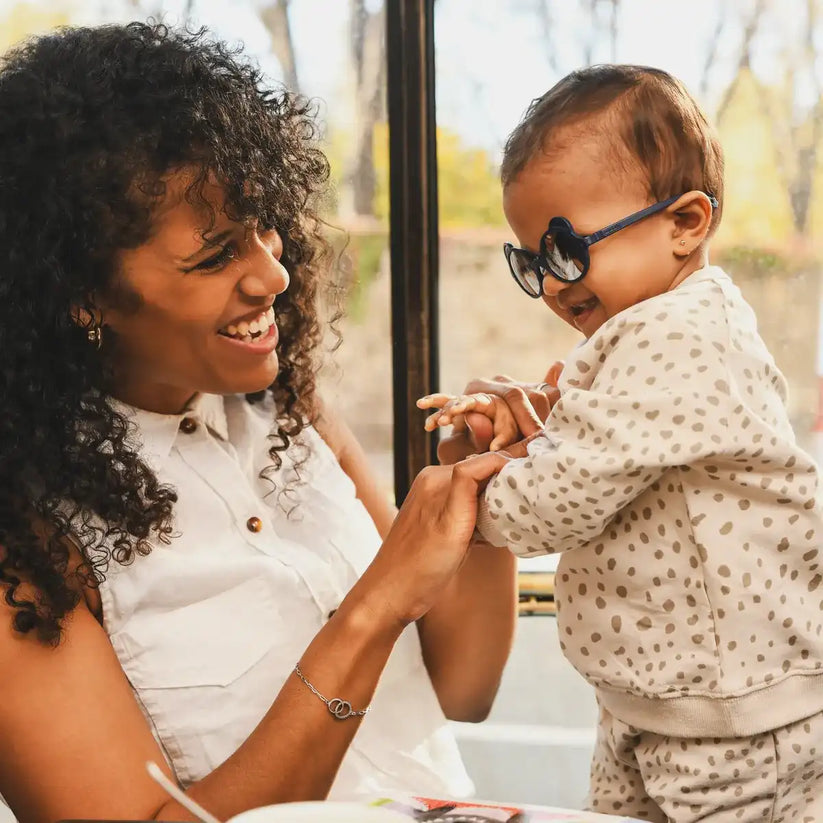 Ki ET LA Ourson Sunglasses - Blue Elysee (Min. of 2 PK, multiples of 2 PK)