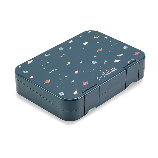 noüka Design Bento Lunch Box -  Space Travel (Min. of 2 PK, Multiples of 2 PK)