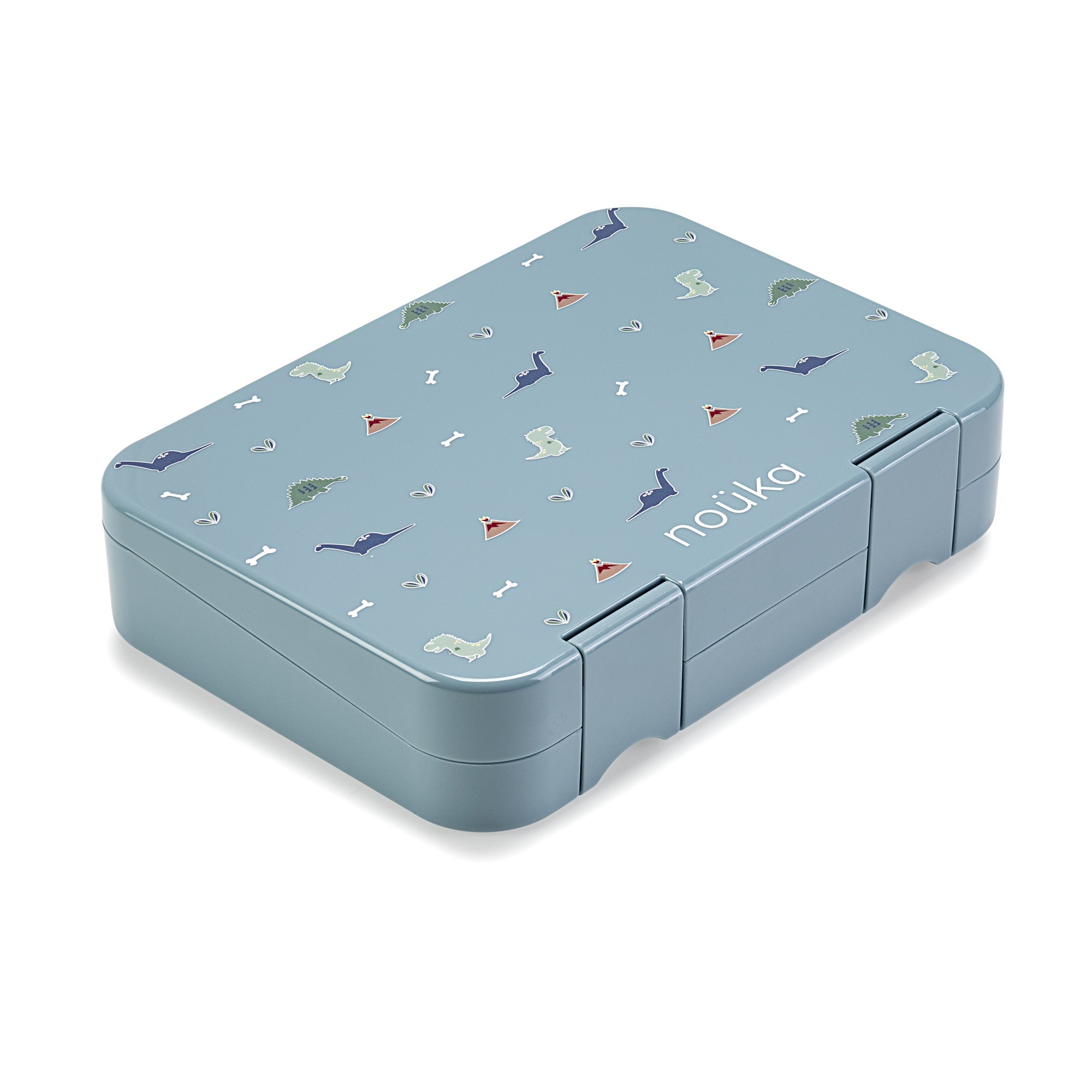 noüka Design Bento Lunch Box - Dino Ville (Min. of 2 PK, Multiples of 2 PK)