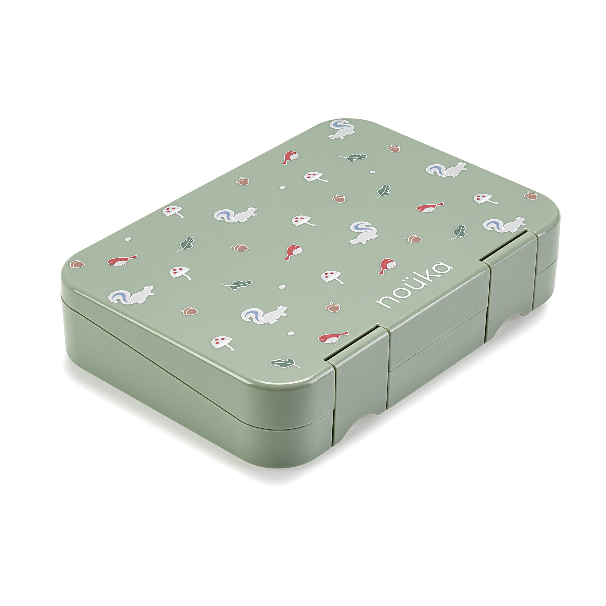 noüka Design Bento Lunch Box - Woodland Life (Min. of 2 PK, Multiples of 2 PK)