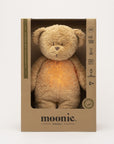 Moonie Organic Humming Bear With Lamp - Cappuccino (Min. of 2 PK, multiples of 2 PK)