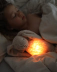 Moonie Organic Humming Bear With Lamp - Caramel (Min. of 2 PK, multiples of 2 PK)