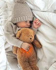 Moonie Organic Humming Bear With Lamp - Caramel (Min. of 2 PK, multiples of 2 PK)