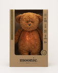 Moonie Organic Humming Bear With Lamp - Caramel (Min. of 2 PK, multiples of 2 PK)