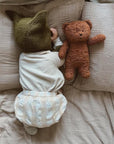 Moonie Organic Humming Bear With Lamp - Caramel (Min. of 2 PK, multiples of 2 PK)