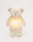 Moonie Organic Humming Bear With Lamp - Polar (Min. of 2 PK, multiples of 2 PK)