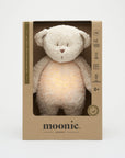 Moonie Organic Humming Bear With Lamp - Sand (Min. of 2 PK, multiples of 2 PK)