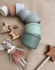 noüka Stacking Cups-Sky Set (Min. of 2 PK, Multiples of 2 PK)