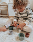 noüka Stacking Cups-Sky Set (Min. of 2 PK, Multiples of 2 PK)