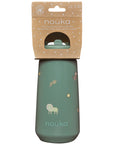 noüka Flip-Top Straw Drinking Bottle 14 Oz Henry Collection - Dino (Sold in Case of 2, Qty of 1=2 products)