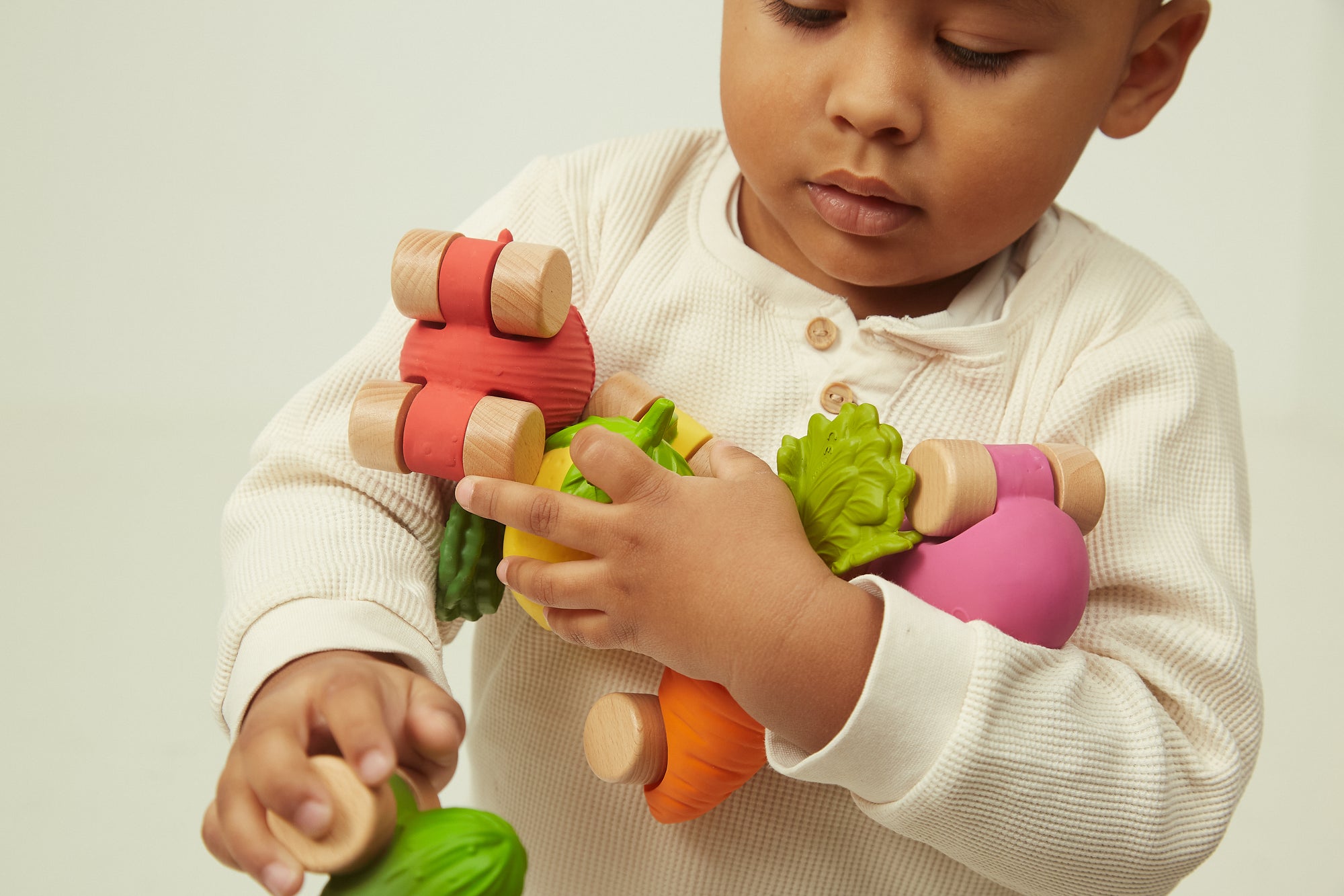 Oli & Carol Emma The Eggplant Baby Car Toy (Min. of 2 PK, multiples of 2 PK)
