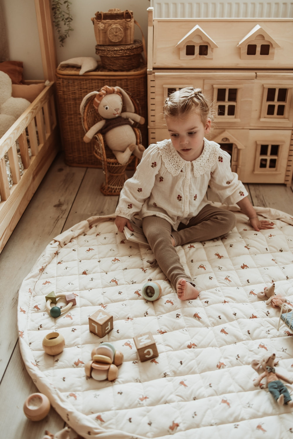 Play&Go Rabbit organic babymat (Min of 1, multiples of 1)