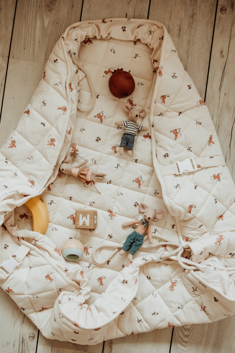 Play&Go Rabbit organic babymat (Min of 1, multiples of 1)