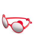 Ki ET LA Ourson Sunglasses - Red Elysee (Min. of 2 PK, multiples of 2 PK)