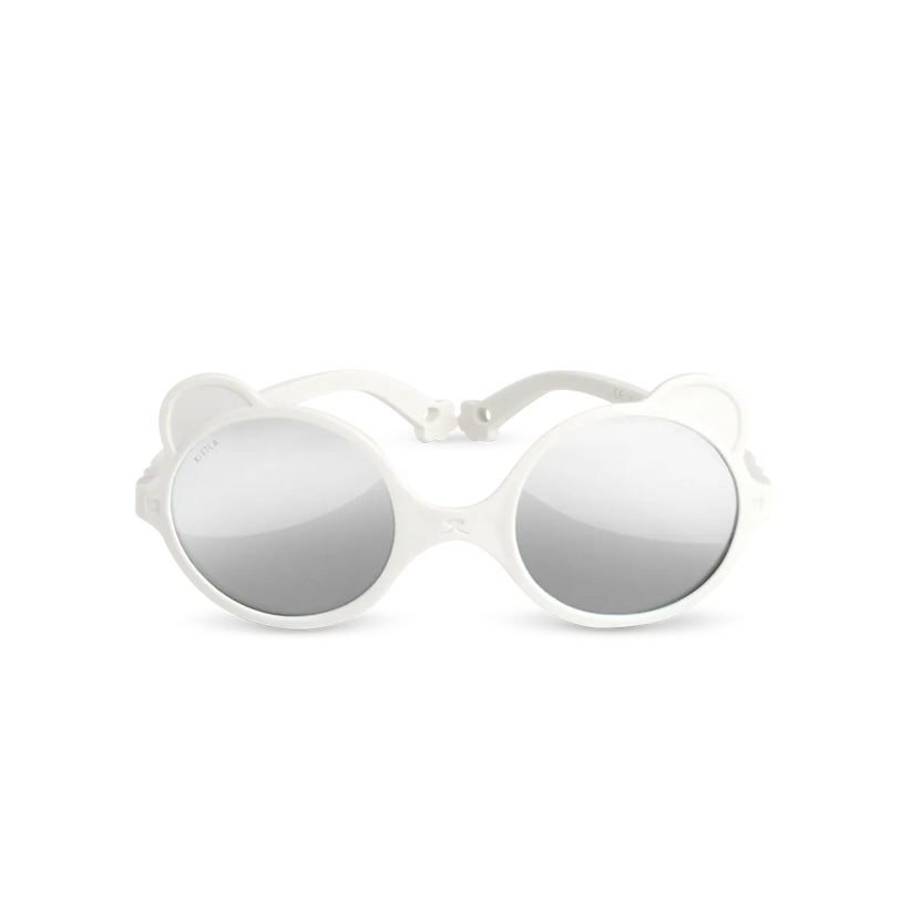 Ki ET LA Ourson Sunglasses - White Elysee (Min. of 2 PK, multiples of 2 PK)
