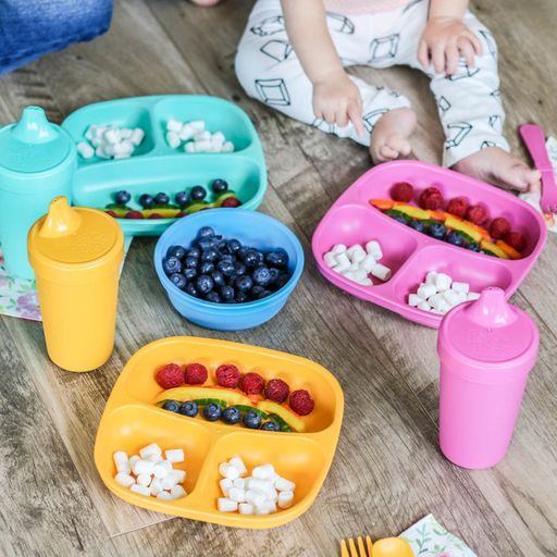 Re-Play Dip N Pour Bowl - Bright Pink (Min. of 2 PK, Multiples of 2 PK)