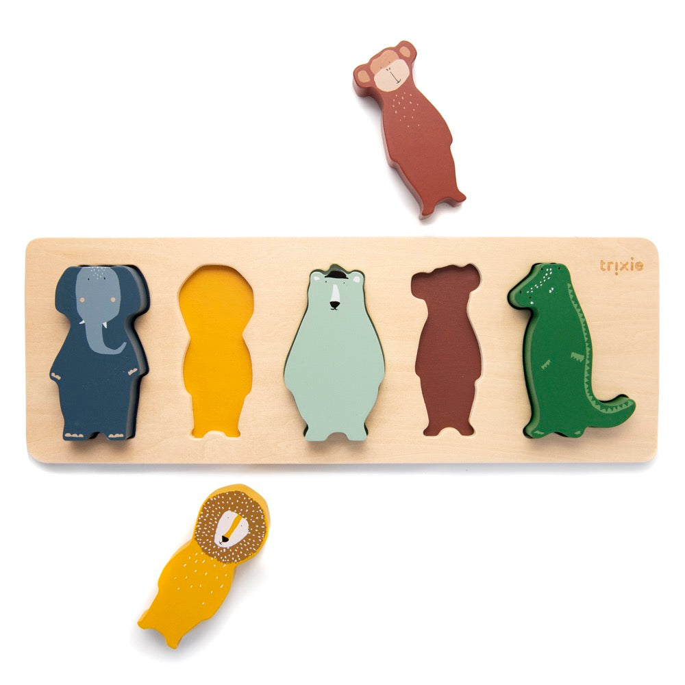 Trixie Wooden shape puzzle (Min. of 2 PK, multiples of 2 PK)