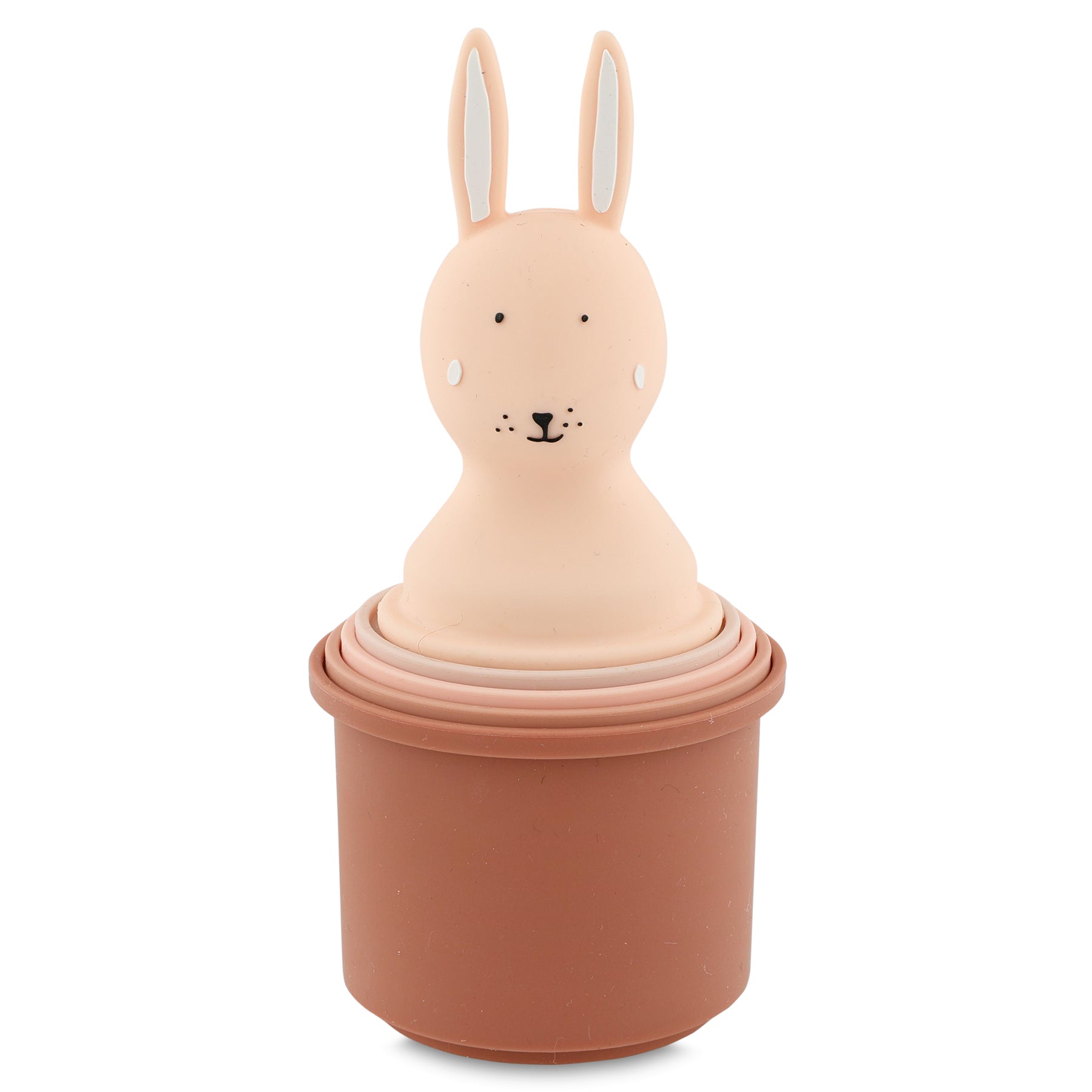 Trixie Stacking cups - 5pcs - Mrs. Rabbit (Min. of 2 PK, multiples of 2 PK)